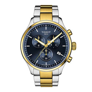 Tissot Chrono XL Classic Blue Dial Two Tone Steel Strap Watch for Men - T116.617.22.041.00 Authentic Buy Shop Now