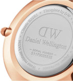 Daniel Wellington Classic Petite Bristol Black Dial Brown Leather Strap Watch For Women - DW00100165 Authentic Buy Shop Now
