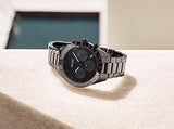 Hugo Boss Talent Black Ceramic Dial Black Steel Strap Watch for Men - 1513581 Authentic Buy Shop Now
