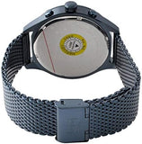 Tommy Hilfiger Gavin Chronograph Blue Dial Blue Mesh Bracelet Watch for Men - 1791471 Authentic Buy Shop Now