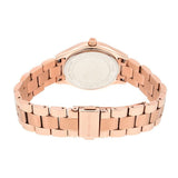 Michael Kors Slim Runway Rose Gold Dial Rose Gold Steel Strap Watch for Women - MK3513 Authentic Buy Shop Now
