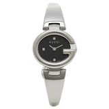 Gucci Guccisima Quartz Black Dial Silver Steel Strap Watch For Women - YA134501 Authentic Buy Shop Now