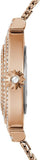 Guess Dream Crystals Rose Gold Dial Rose Gold Mesh Bracelet Watch For Women - GW0550L3 Authentic Buy Shop Now