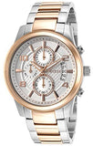 Guess Exec Chronograph White Dial Two Tone Steel Strap Watch for Men - W0075G2 Authentic Buy Shop Now