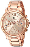 Tommy Hilfiger Claudia Rose Gold Dial Rose Gold Steel Strap Watch for Women - 1781743 Authentic Buy Shop Now