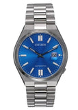 Citizen x Pantone Automatic Blue Dial Silver Steel Strap Watch For Men - NJ0158-89L Authentic Buy Shop Now