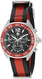 Tag Heuer Formula 1 McLaren Limited Edition Chronograph Black Dial Two Tone NATO Strap Watch for Men - CAZ1112.FC8188 Authentic Buy Shop Now