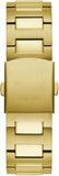 Guess Headliner Multifunction Black Dial Gold Steel Strap Watch For Men - GW0572G2 Authentic Buy Shop Now
