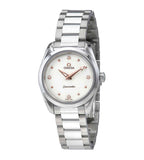 Omega Seamaster Aqua Terra Quartz Diamond Silver Dial Silver Steel Strap Watch for Women - 220.10.28.60.54.001 Authentic Buy Shop Now