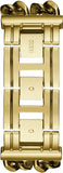 Guess Mod Heavy Metal Gold Dial Gold Steel Strap Watch For Women - W1117L2 Authentic Buy Shop Now