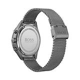 Hugo Boss Talent Gunmetal Dial Grey Mesh Bracelet Watch for Men - 1513637 Authentic Buy Shop Now