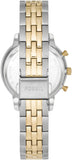 Fossil Neutra Chronograph Mother of Pearl White Dial Two Tone Steel Strap Watch for Women - ES5216 Authentic Buy Shop Now
