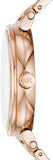 Michael Kors Sofie Quartz Rose Gold Dial Rose Gold Steel Strap Watch For Women - MK3882 Authentic Buy Shop Now