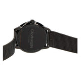 Calvin Klein Minimal Black Dial Black Mesh Bracelet Watch for Women - K3M22421 Authentic Buy Shop Now