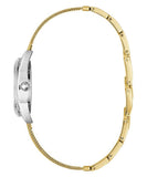 Guess Whisper Silver Dial Gold Mesh Bracelet Watch for Women - W1084L2 Authentic Buy Shop Now