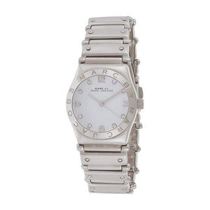 Marc Jacobs White Dial Silver Steel Strap Watch for Women - MBM3052 Authentic Buy Shop Now