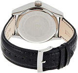 Emporio Armani Valente Black Dial Black Leather Strap Watch For Men - AR0643 Authentic Buy Shop Now