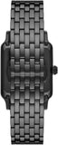 Emporio Armani Meccanico Black Dial Black Steel Strap Watch For Men - AR60058 Authentic Buy Shop Now