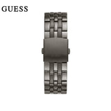 Guess Odyssey Quartz Blue Dial Gunmetal Steel Strap Watch For Men - W1107G5 Authentic Buy Shop Now