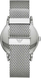 Emporio Armani Luigi Quartz Blue Dial Silver Mesh Bracelet Watch For Men - AR11230 Authentic Buy Shop Now
