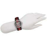 Gucci G Timless Le Marche Des Merveilles Blue & Red Dial Blue & Red Nylon Strap Unisex Watch - YA126495 Authentic Buy Shop Now