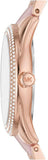 Michael Kors Janelle Multifunction Rose Gold Two Tone Steel Strap Watch For Women - MK7132 Authentic Buy Shop Now