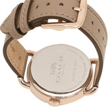 Coach Delancey Grey Dial Brown Leather Strap Watch for Women - 14502797 Authentic Buy Shop Now