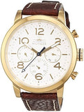 Tommy Hilfiger Jake Quartz White Dial Brown Leather Strap Watch for Men - 1791231 Authentic Buy Shop Now