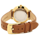 Michael Kors Portia Quartz White Dial Brown Leather Strap Watch For Women - MK2734 Authentic Buy Shop Now