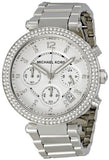 Michael Kors Parker Silver Dial Silver Steel Strap Watch for Women - MK5353 Authentic Buy Shop Now