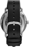Emporio Armani Meccanico Skeleton Black Dial Black Leather Strap Watch For Men - AR60026 Authentic Buy Shop Now
