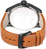 Hugo Boss Aeroliner Maxx Chronograph Black Dial Brown Leather Strap Watch For Men - 1513082 Authentic Buy Shop Now
