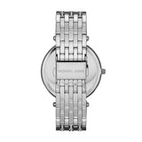 Michael Kors Darci Orange Dial Silver Stainless Steel Strap Watch for Women - MK3218 Authentic Buy Shop Now