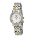 Tissot T Classic Bridgeport Mother of Pearl Dial Two Tone Steel Strap Watch For Women - T097.010.22.116.00 Authentic Buy Shop Now
