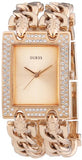 Guess Mod Heavy Metal Diamonds Rose Gold Dial Rose Gold Steel Strap Watch for Women - W0072L3 Authentic Buy Shop Now