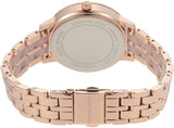 Michael Kors Melissa Analog Rose Gold Dial Rose Gold Steel Strap Watch For Women - MK4396 Authentic Buy Shop Now
