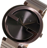 Gucci G Interlocking Quartz Grey Dial Grey Steel Strap Watch For Men - YA133210 Authentic Buy Shop Now