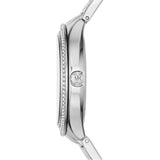 Michael Kors Kerry Mother of Pearl Dial Silver Stainless Steel Strap Watch for Women - MK3395 Authentic Buy Shop Now