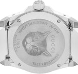Gucci Dive Tiger White Dial White Rubber Strap Watch For Men - YA136329 Authentic Buy Shop Now