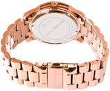 Michael Kors Runway Rose Gold Dial Rose Gold Steel Strap Watch For Women - MK5853 Authentic Buy Shop Now