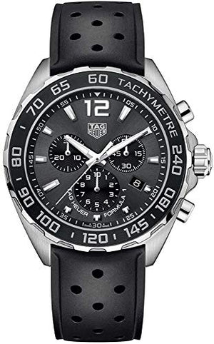 Tag Heuer Formula 1 Black Dial Black Rubber Strap Watch for Men - CAZ1011.FT8024 Authentic Buy Shop Now