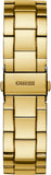 Guess G-Twist Gold Dial Gold Steel Strap Watch for Women - W1082L2 Authentic Buy Shop Now