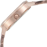 Michael Kors Melissa Analog Rose Gold Dial Rose Gold Steel Strap Watch For Women - MK4396 Authentic Buy Shop Now