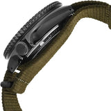 Seiko 5 Sport Automatic Black Dial Green Nylon Strap Watch For Men - SRPD65K4 Authentic Buy Shop Now