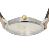 Coach Perry White Dial Beige Leather Strap Watch for Women - 14503157 Authentic Buy Shop Now
