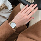 Daniel Wellington Classic Petite Melrose White Dial Rose Gold Mesh Bracelet Watch For Women - DW00100163 Authentic Buy Shop Now