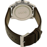 Hugo Boss Time One Black Dial Brown Leather Strap Watch for Men - 1513448 Authentic Buy Shop Now