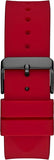Guess Mainline Multifunction Crystals Black Dial Red Silicone Strap Watch For Men - GW0208G6 Authentic Buy Shop Now