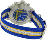 Tissot Quickster Chronograph NBA Golden State Warriors White Dial Two Tone NATO Strap Watch for Men - T095.417.17.037.15 Authentic Buy Shop Now
