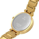 Guess Lily Quartz Gold Dial Gold Steel Strap Watch For Women - GW0528L2 Authentic Buy Shop Now
